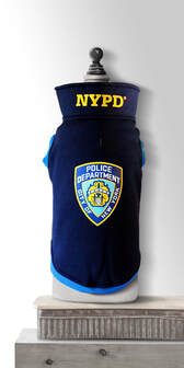 Authentic NYPD sweatshirt with X-Large, official embroidered patch
